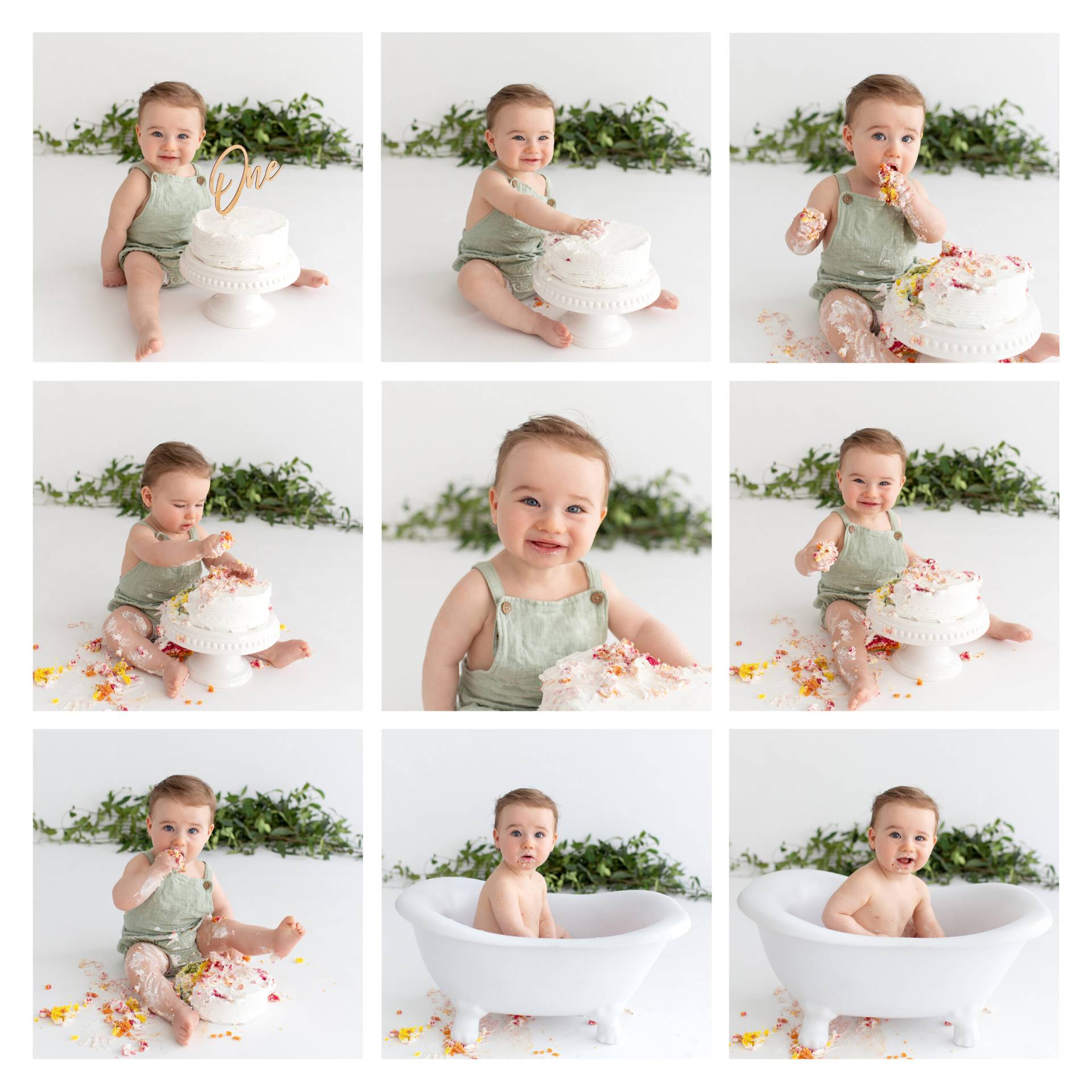 cake smash photos caloundra