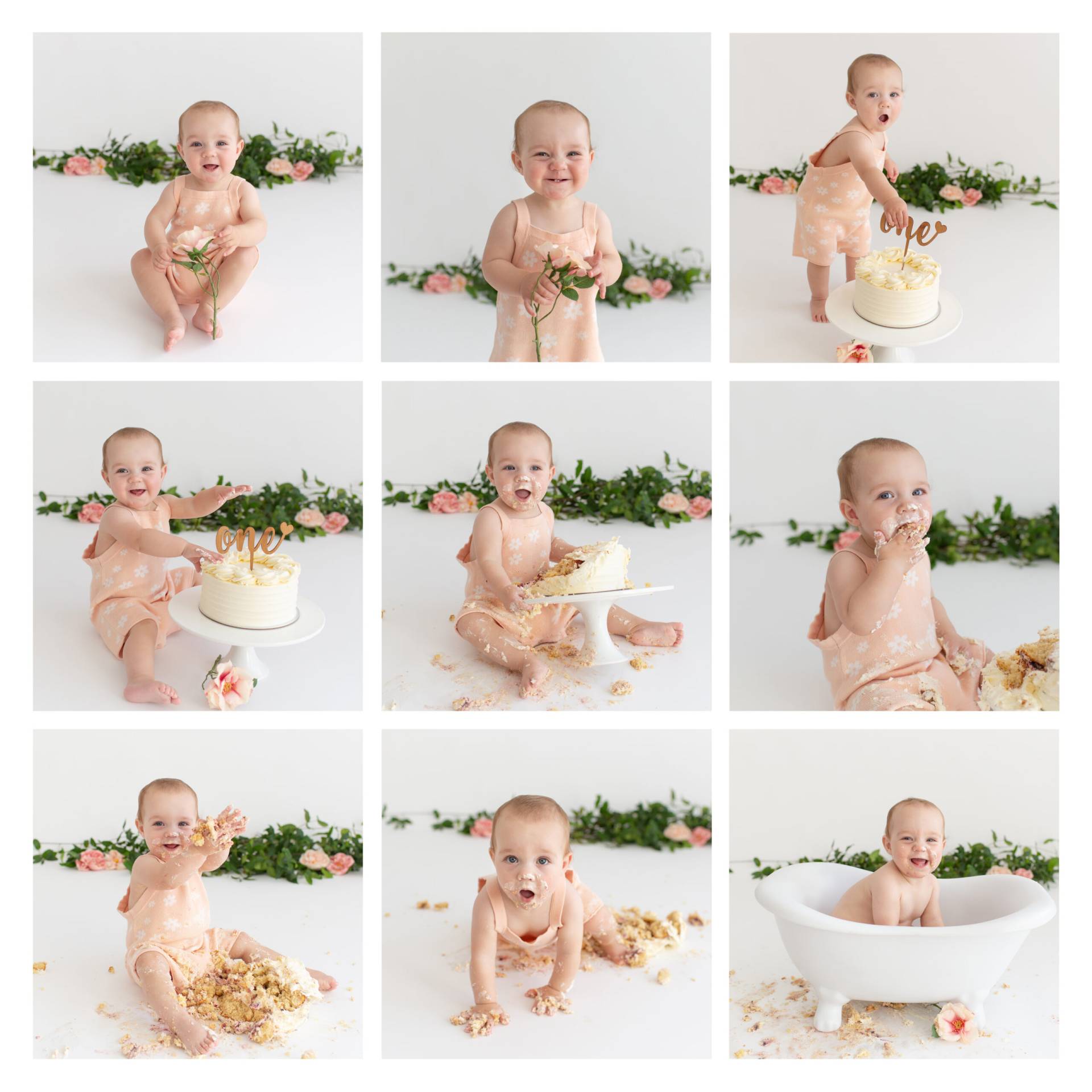 cake smash photos sunshine coast