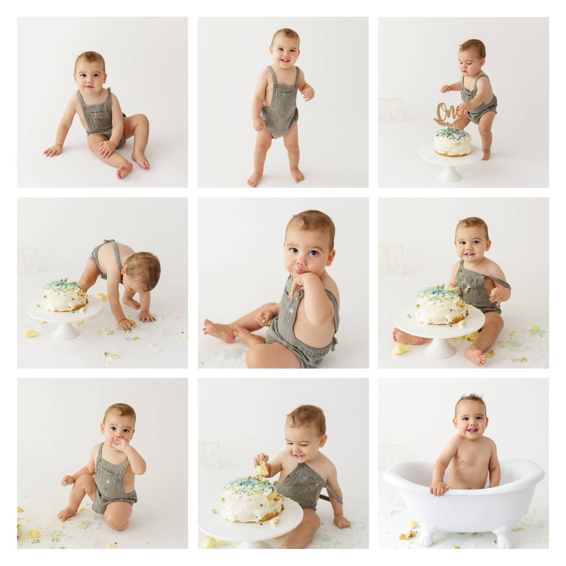 sunshine coast cake smash photos